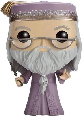 Produktbild von FK5891 - Harry Potter POP! Movies Vinyl Figur Dumbledore mit Zauberstab 9 cm