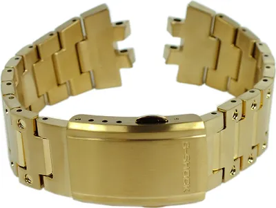 Produktbild von Casio G-Shock ► Uhrenarmband gelbgoldfarben Edelstahl ► GMW-B5000GD-9ER