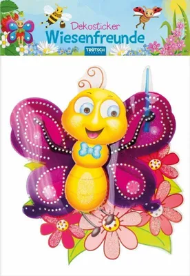 Produktbild von 3D Stickers Wiesenfreunde - Schmetterling