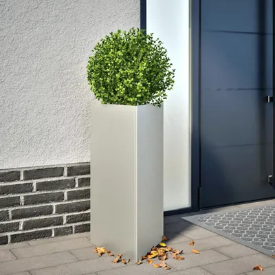 Produktbild von "2026 Promotion" Hochbeet - Pflanzkübel - Dreieckig 40x34,5x70 cm - Edelstahl - Beete CC30915