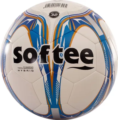 Productafbeelding van Voetbal Softee Diamond Maat 5 Blanco/Azul