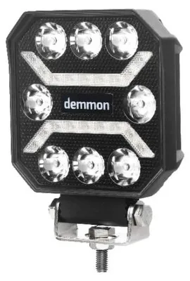 Produktbild von Universelle, leistungsstarke LED‑Diodenlampe – halogenweißes und gelb‑orangenes Licht – 27 W, 12–24 V, für LKW, Traktor, Überrol