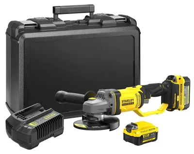 Zdjęcie produktu dla Szlifierka kątowa V20 18 V 4,0 Ah STANLEY FATMAX SFMCG400M2K