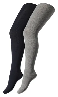 Produktbild von Camano Kinderstrumpfhose ca-soft im praktischen 2er-Pack grey 86/92