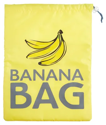 Produktbild von KitchenCraft Bananenbeutel, Beutel zum frischhalten von Bananen, Banane Sack mit
