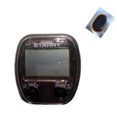 Produktbild von Starry Fahrradcomputer 10 Funktionen Fahrrad Tacho Tachometer inkl. 1 x Schlauchflicken