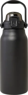 Produktbild von Isolierte Wasserflasche "Giganto", Recycelter Edelstahl, 1.6L PF4326 (Einheitsgröße) (Schwarz)