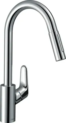 Zdjęcie produktu dla Hansgrohe Focus M41 - Bateria umywalkowa Focus z wyciąganą wylewką prysznicową, EcoSmart, chrom 31833000