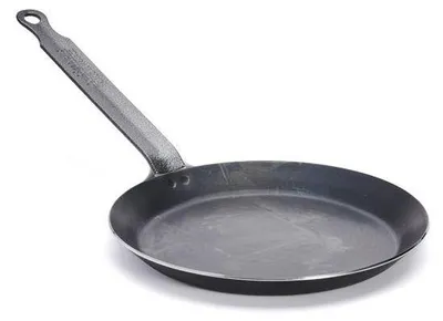 Produktbild von de Buyer 5303.20, Rund, Crêpe-Pfanne, Schwarz, Eisen, Keramik, Gas, Halogen, Induktion, Versiegelte Platte, Frankreich