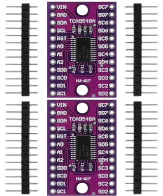 Zdjęcie produktu dla 2 sztuki płyt rozdzielczych IIC, 1,8 V - 5 V, 8-kanałowy przełącznik komunikacji I2C, płytka rozwojowa