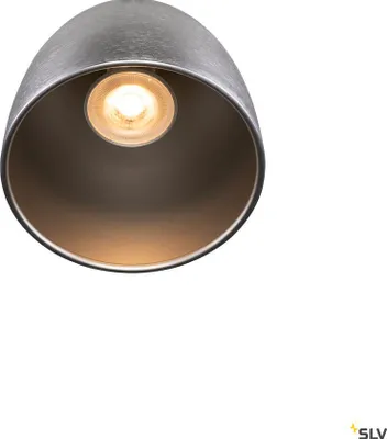 Produktbild von SLV 1009140 PARA CONE 14, Pendelleuchte für 1 Phasen System, GU10, aluminium