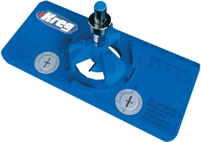 Produktbild von KREG Concealed Hinge Jig Bohrschablone für Topfscharniere Ø 35 mm ( KHI-HINGE ) für Möbelbau und Schranktüren