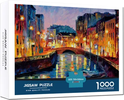 Image de Puzzle 1000 pièces, puzzle adulte, puzzle coloré pour adultes et enfants à partir de 14 ans, zone de soutien A-F- 70x50cm