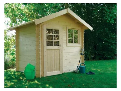 Image de Solid Abri de Jardin Maisonnette Saran