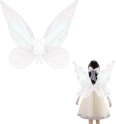 Produktbild von Leuchtende Flügel einer Elfen-Schmetterlingsfee – LED-Kostüm für Kinder und Erwachsene
