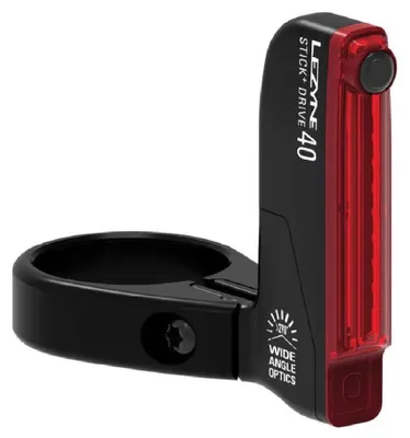 Zdjęcie produktu dla Lezyne Stick+ Stvzo - tylne światło, czerwone, 50 lumenów