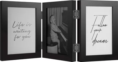 Produktbild von Fotolijst - Piano Triple Swing Portrait - 10x15 cm
