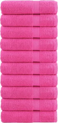 Produktbild von Premium-Duschtücher SOLUND 10 Stk. Rosa 70x140 cm 600 g/m²