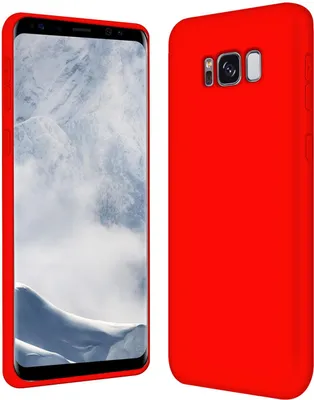 Obrázok produktu pre Puzdro Samsung Galaxy S8 ochranný kryt na mobilný telefón silikónové gélové puzdro na mobilný telefón, červené