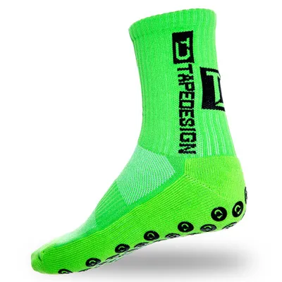 Obrázok produktu pre TAPEDESIGN Allround Socks Klasické protišmykové ponožky neónovo zelené