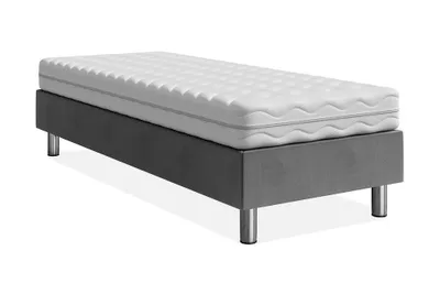 Obrázek produktu pro Čalouněné jednolůžko 120x200 NECHLIN 4 - šedé
