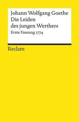 Zdjęcie produktu dla Die Leiden des jungen Werthers