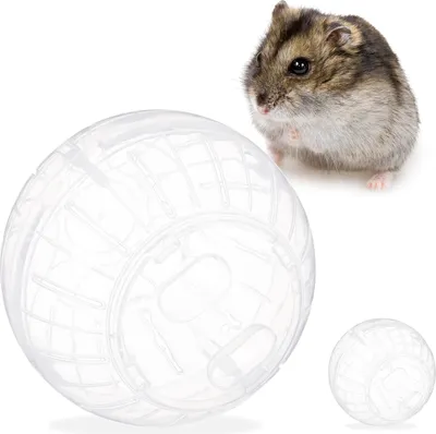 Produktbild von relaxdays 2 x Hamsterball transparent