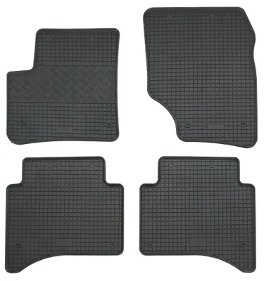 Rigum Gummi Fußmatten Set für VW Touareg 1, Mod. Bj. 2002-2010, 4-teilig