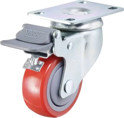 Produktbild von TOOLCRAFT TO-7935651 Schwerlast-Rad Rad-Durchmesser: 76 mm Tragfähigkeit (max.): 100 kg 1 St.