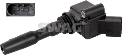 Produktbild von SWAG 30 94 0321 Zündspule für VW Golf VII Schrägheck (5G1, BQ1, BE1, BE2) Polo Schrägheck (6R1, 6C1) Passat Variant (3G5, CB5) TIGUAN (5N) für SKODA
