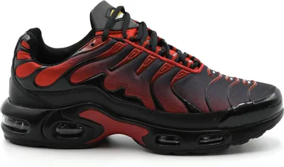 Produktbild von Herren Sneaker H075-8 Black/Red mit Luftpolster - 44 Größe: 44
