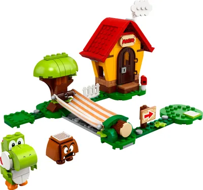 Zdjęcie produktu dla LEGO Super Mario House & Yoshi Expansion Set, Zestaw do budowania, 6 lat(a), 205 szt., 275 g