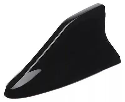 Produktbild von Haifischflossenantenne - Universal - AM/FM - Selbstklebend - Für Autodächer - Kein Bohren erforderlich - Schwarz - 16 x 8 x 7,5 cm - Sportliches Design - Einfache Montage [A0419B]