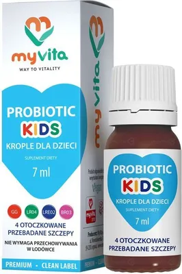 Produktbild von MyVita Probiotic Kids Tropfen für Kinder 7ml