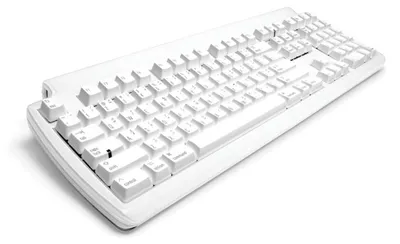 Produktbild von Matias USB Tastatur Deutsch QWERTZ Mac Weiß FK302-DE - Tastatur - QWERTZ