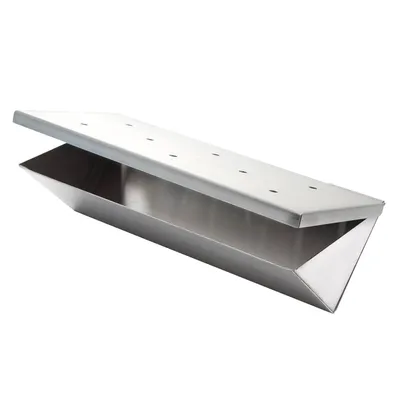 Produktbild von Edelstahl Räucherbox/Smokerbox in V-Form