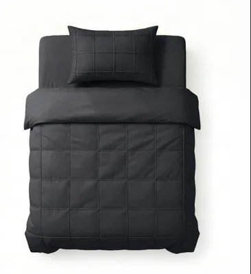 Zdjęcie produktu dla Sleeptime Check Pintuck Czarny 140 x 200/220 cm