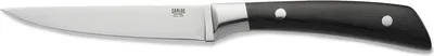 Produktbild von 12x Steakmesser Set CARLOS mit schwarzem Pakkaholzgriff, 24 cm, Set, Klingenstahl 420, Holz