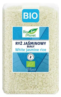 RYŻ JAŚMINOWY BIAŁY BEZGLUTENOWY BIO 2 kg - BIO PLANET