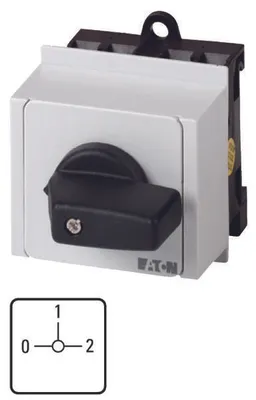 Produktbild von Eaton M22-PVT45P - Drucktasten-Schalter - Kabelgebunden - Schwarz - Rot - Gelb - IP66 - IP67 - IP69K - UL - CSA - 45 mm