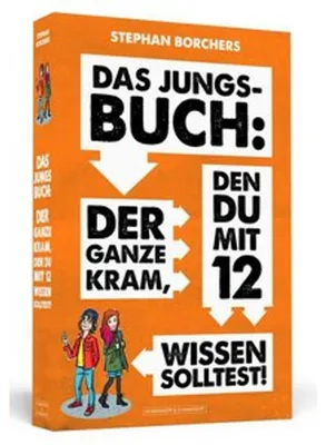 Produktbild von Das Jungs-Buch: Der ganze Kram, den du mit 12 wissen solltest