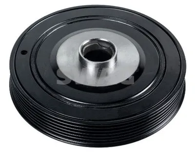 Produktbild von SWAG 60 10 6505 Riemenscheibe Kurbelwelle für RENAULT TRAFIC II Kasten (FL) 139mm 5-Rippen