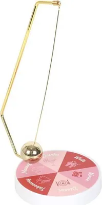 Produktbild von Something Different - Pendel Entscheider "Date Night" SD6806 (Einheitsgröße) (Pink/Rot/Gold)