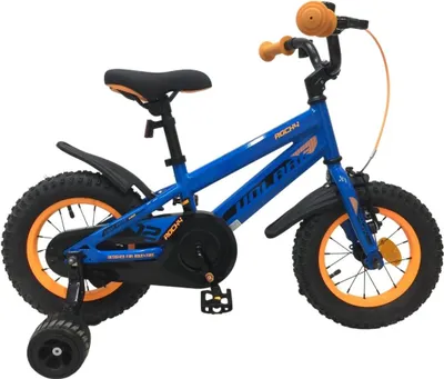Produktbild von Rocky 12 Zoll 20 cm Jungen Rücktrittbremse Blau