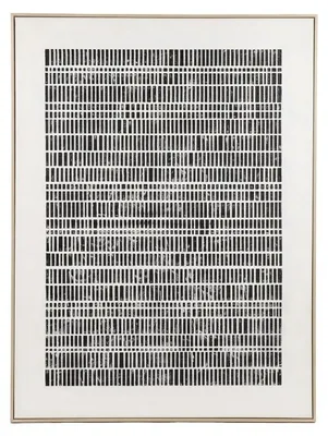 Immagine prodotto di Tela bianca Pomax con cornice, nero | bianco, L 120 x P 90 x H 5 cm