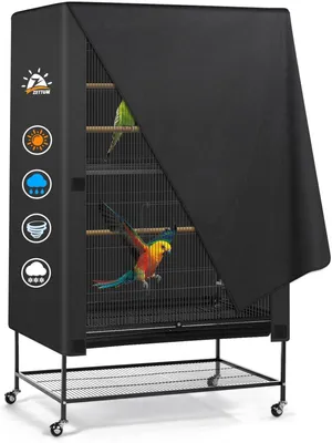 Obrázok produktu pre Kryt na vtáčiu klietku 97 x 61 x 122 cm, 600D vodotesný, pre aničky