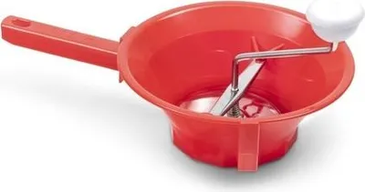 Produktbild von Tomatto Tomatalo Passiergerät Kunststoff 3 Scheiben Edelstahl Durchmesser 26cm Geschirrspülmaschinenfest