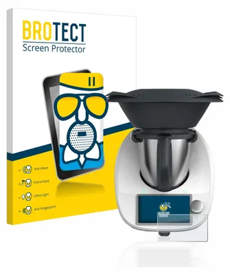 Produktbild von BROTECT Entspiegelungs Schutzglas für Vorwerk Thermomix TM6 Schutzfolie Panzer Folie Glas Display Schutz matt