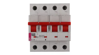 Immagine prodotto di Sezionatore modulare 100A 4P 400V SV 4100 002423416