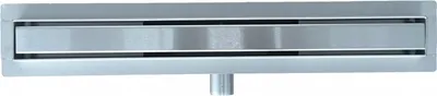 Produktbild von Edelstahl-Duschrinne GT02 für Duschkabine - Länge wählbar, Länge Duschrinne:600mm